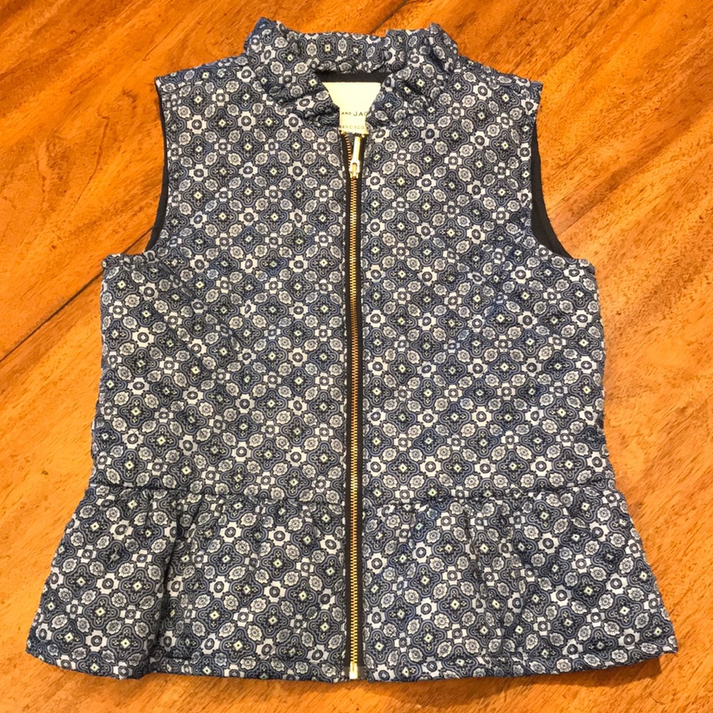 Janie and Jack girls vest size 7-8